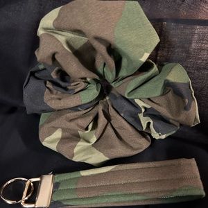 Xxl Scrunchie and wristlet Scrunchie handmade